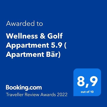 Wellness&Golf Appartment 5.9  Bad Bellingen Exteriör bild